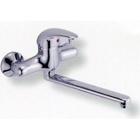 MISCELATORE LAVELLO CUCINA A MURO ALBA MAURER Ø35MM