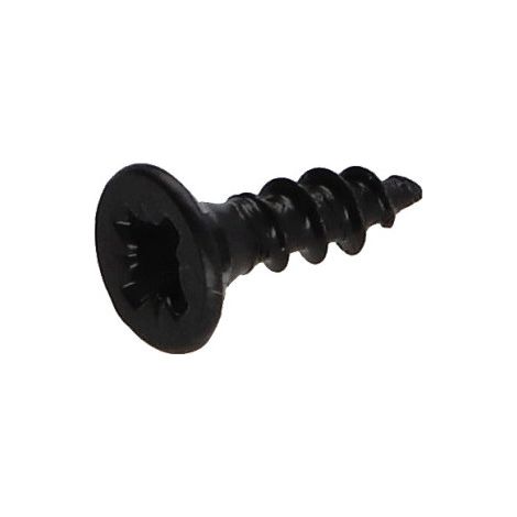 VBA Vis bois agglo Inox A2 Noir Tête fraisée Pozi 3.5X20-200 pièces