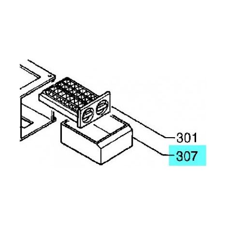 BAC DE RECUPERATION GLACONS TIROIR 0° pour REFRIGERATEUR...