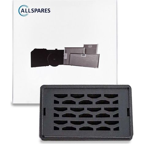 Filtro de carbón AllSpares para vinotecas compatible con Klarstein 10032483 (99 x 49 x 10 mm) (1/3)