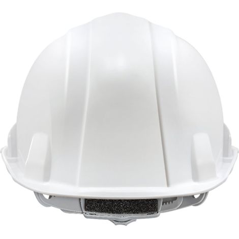 Casque de protection BRENNUS ventilé à crémaillière - blanc - AUBOUEIX