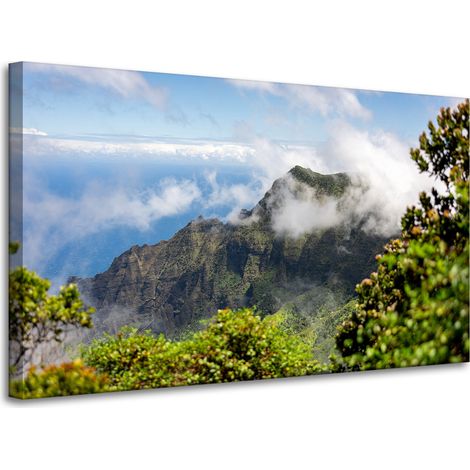 Tableau sur toile Architecture Paysage de montagne 100x60