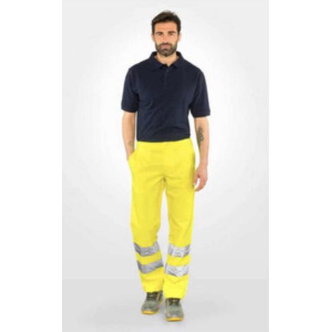 PANTALONE ALTA VISIBILIT GIALLO TG. M - 1 pezzo