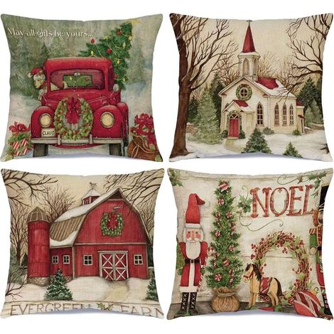 Weihnachtssterne, 45 x 45 cm, Los von 4, Weihnachtsdekorationen – Weihnachtsdekorationen auf der linken Seite, Weihnachtsdekorationen, personalisierte Weihnachtsdekorationen