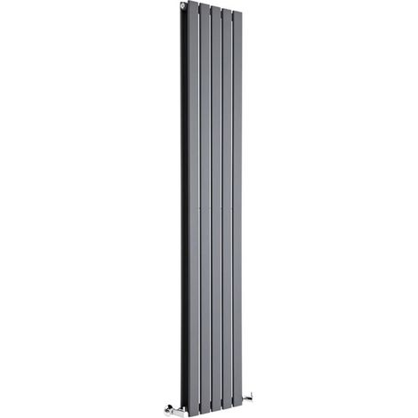 Radiateur Design Delta - Vertical Anthracite 178 cm x 35 cm x 5.8 cm 1234 Watts