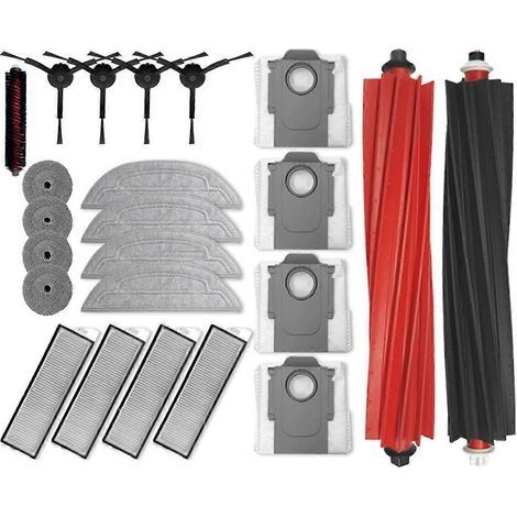Accessoires pour aspirateur robot Roborock S8 Max V Ultra G20s : lingette, sac, filtre de rechange (1/5)