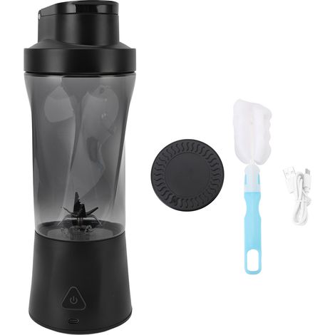 Blender personnel 6000mAh USB rechargeable – 6 lames auto-nettoyage portable juicer avec couvercle shakes smoothies, cuisine (1/5)