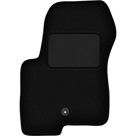 Schwarze Fahrermatte für: Jeep Patriot Offroad (2006-2016) (1/5)