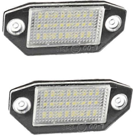 Éclairage de plaque d'immatriculation à 24 LED 12V pour Ford Mondeo MK3 2000-2007 (1/5)