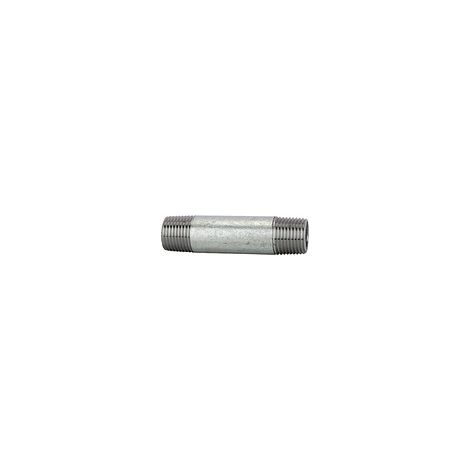 Riegler Rohrdoppelnippel 23, AG/AG, R 1 1/2, Länge 80,0 mm