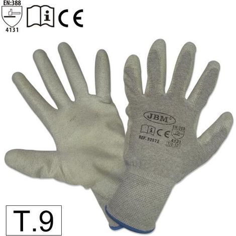 Guante resistente al corte pantalla táctil T. 9 JBM (1/3)