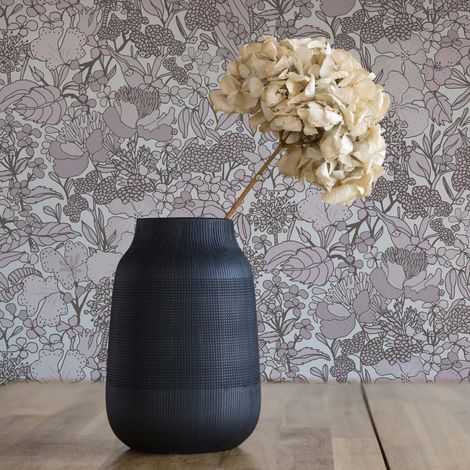 TADESSI Tapete Bäume Blätter Aleix M1-No.1456 Vliestapete Creme Braun Floral Wohnzimmer Schlafzimmer Küche (1/5)