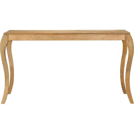 Maison Exclusive - Tavolo da Pranzo in Legno Massello di Mango 135x75x76 cm (1/5)