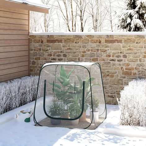 WOLTU Pop-Up Greenhouse, Mini Greenhouse– 100x100x97cm