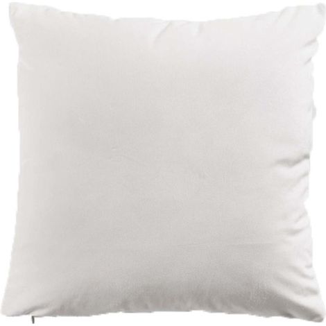 Housse de Coussin Velours "Swart" 40x40cm Naturel