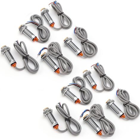 Capteur inductif de proximité métal NPN 3 fils normalement ouvert 10 pièces LJ18A3-5-Z-BX interrupteur de fin de course (1/5)