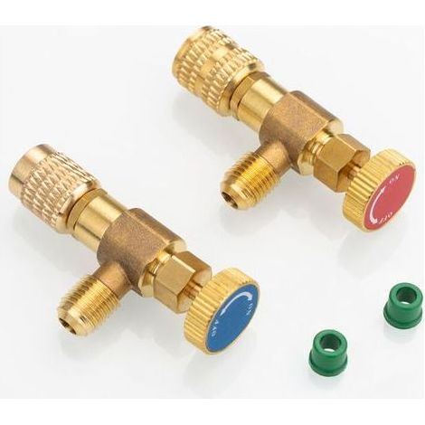 Adaptateur De Connecteur - Pour Soupape De Sécurité De Remplissage De Réfrigérant - Compatible R410A Et R22 - Lot De 2 (1/5)