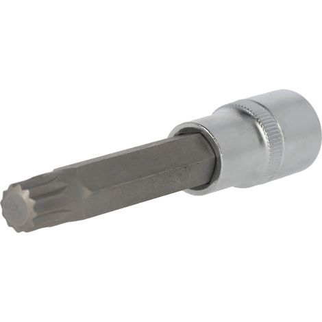 Brilliant Tools 1/2 Vielzahn-Bit-Stecknuss, 100 mm lang, M12 (1/5)