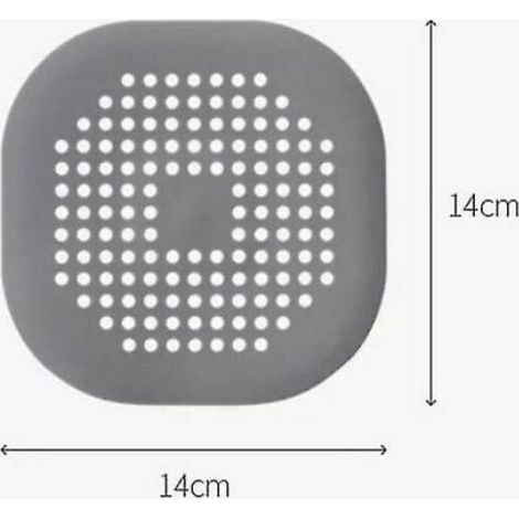 5 pièces/ensemble filtre anti-colmatage salle de bain drain sol évier crépine cuisine, blanc (1/3)