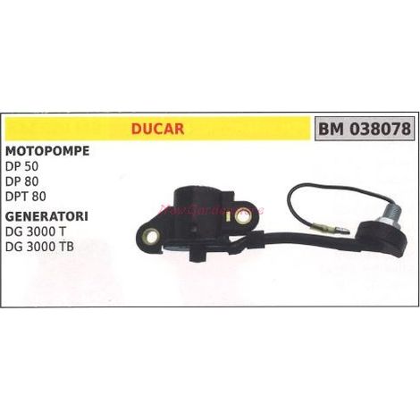 Interruttore di sicurezza olio DUCAR motopompa DP 50 generatore dg3000t 038078