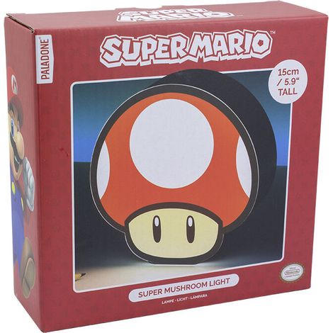 Lámpara sobremesa paladone super mario mushroom (1/2)