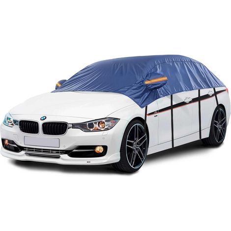 Bâche demi-garage 10 couches imperméable respirante pour BMW Série 3 F30 2007-2022 (1/5)