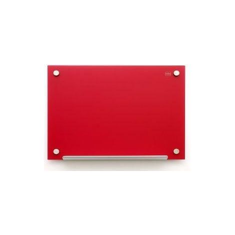 Nobo Diamond bacheca magnetica rossa 45 cm