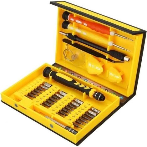 38-in-1 Repair Kit - Precision Tools - Compact and Multifunctional - For Smartphones and Tablets (1/4)
