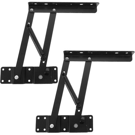 1 paire de charnières à ressort pour cadre de levage de table basse pliante, support de levage pour meubles (1/4)
