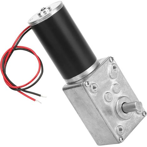 12V Reversibler Getriebemotor mit Drehzahlreduzierer und 8mm Welle (30 U/min)