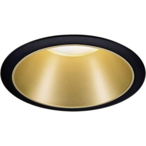 Paulmann 93403 Cole Coin Einbauleuchte   LED  6 W Schwarz, Gold