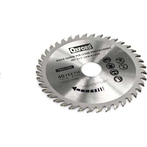 Disco per taglio legno 115 mm lama per smerigliatrice 30 denti 115 mm circolare sega (1/5)