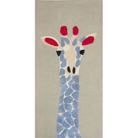 Kinderteppich SAKUBO Bunt 80 x 150 cm Baumwolle (1/5)