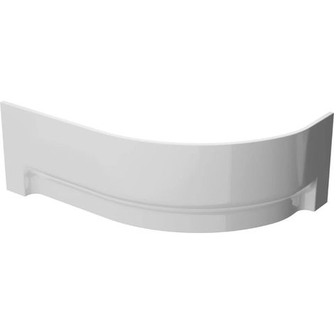 Siko 170 cm Fortuna Plus tablier de baignoire en acrylique, orientation gauche, blanc (FOP1700L)