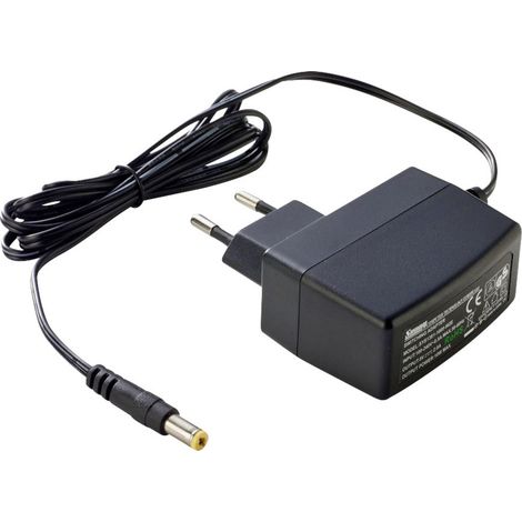 Dehner Elektronik SYS 1381N-1205-W2E/2,5 Steckernetzteil, Festspannung 5 V/DC 2.4 A 12 W Stabilisier
