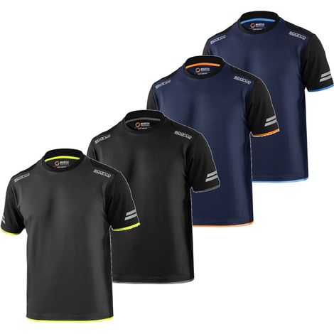 Maglietta da lavoro Sparco Tech T-Shirt - S - Blu