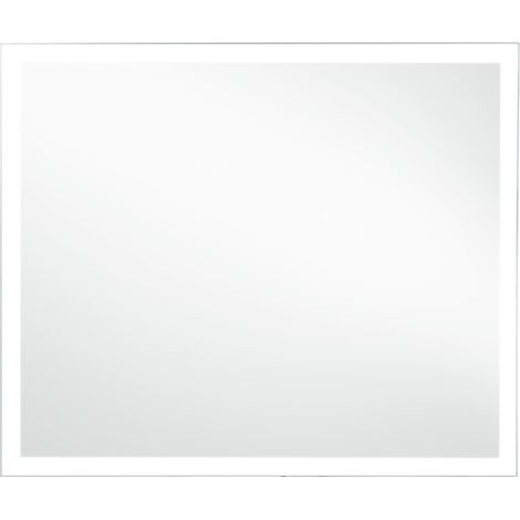 Miroir mural à LED Miroir mural pour salle de bain avec lumières à LED 60x50 cm -44168 (1/5)