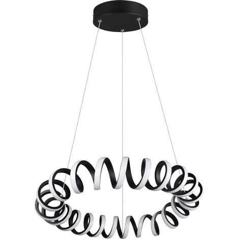 LAMPADA A SOSPENSIONE LED CURL CON ALTEZZA REGOLABILE (1/5)