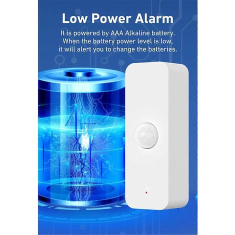 Détecteur de mouvement infrarouge intelligent Tuya ZigBee PIR pour corps humain (1/5)