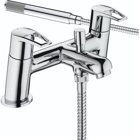 Bristan Smile Chrome Bath Shower Mixer Tap - SM-BSM-C