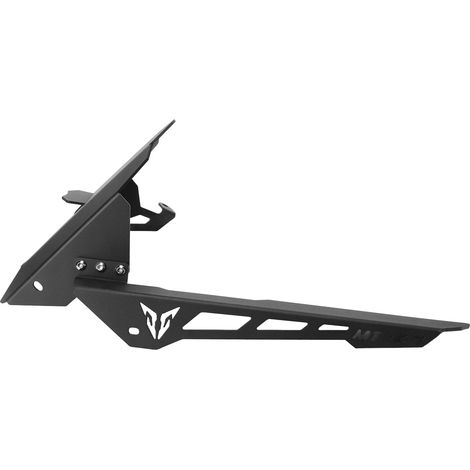 Hinterradkotflügel für Motorräder aus Aluminiumlegierung, glatte schwarze Oberfläche, Ersatz für das MT-07-Rad, kompatibel mit den Modellen 2015-2017, robustes Ersatzteil. (1/5)