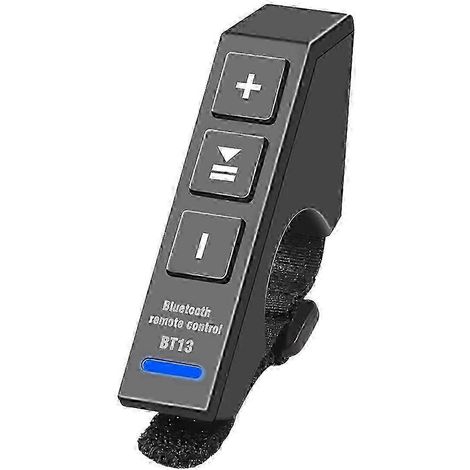 Télécommande sans fil Bluetooth 5.0 pour guidon de moto, idéale pour la route. (1/5)