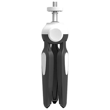 Mini trépied coloré pour projecteur, mini support à clipser pour caméra, flexible (noir) (1/2)