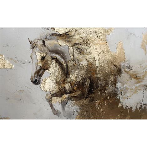 Papier peint panoramique - Cheval - 130 cm x 81 cm (1/2)