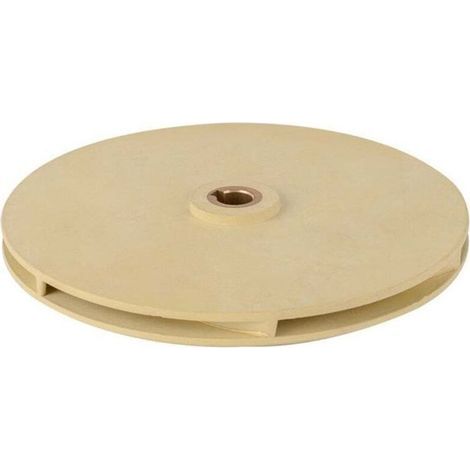 Laufrad für selbstansaugende Kreiselwasserpumpen aus Edelstahl und PPO-Kunststoff - Mechanische Ersatzteile (130 x 12 mm) (1/5)