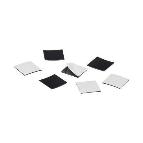 magnetoplan Plaquette magnétique (L x l x H) 15 x 15 x 0.75 mm carré blanc 140 pc(s) 15501 (1/4)