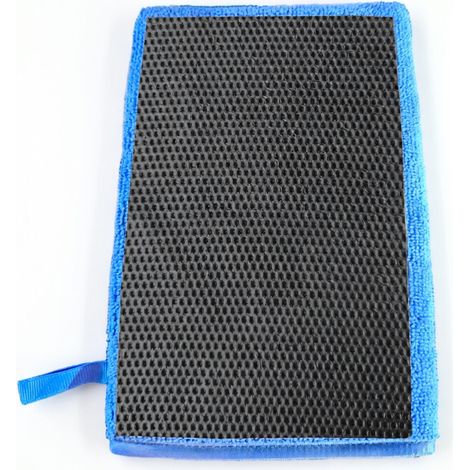 Gant d'argile ajouré bleu de décontamination (1/5)