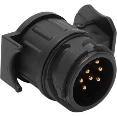 Adaptateur remorque 12V connecteur 13 broches vers 7 broches, prise towbar convertisseur camping-car caravane accessoire (1/5)