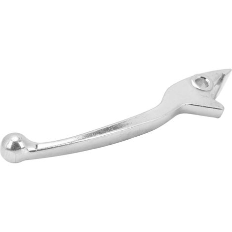 Frein à disque hydraulique de scooter, levier supérieur en aluminium argenté, pièce de rechange pour Taotao 110cc moto tout-terrain gauche (1/5)