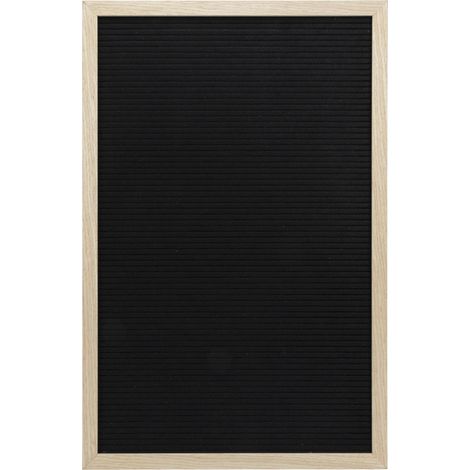 Tableau de lettres 40x60 - comprenant kit de montage avec 360 lettres (chiffres, icônes et lettres) - Securit